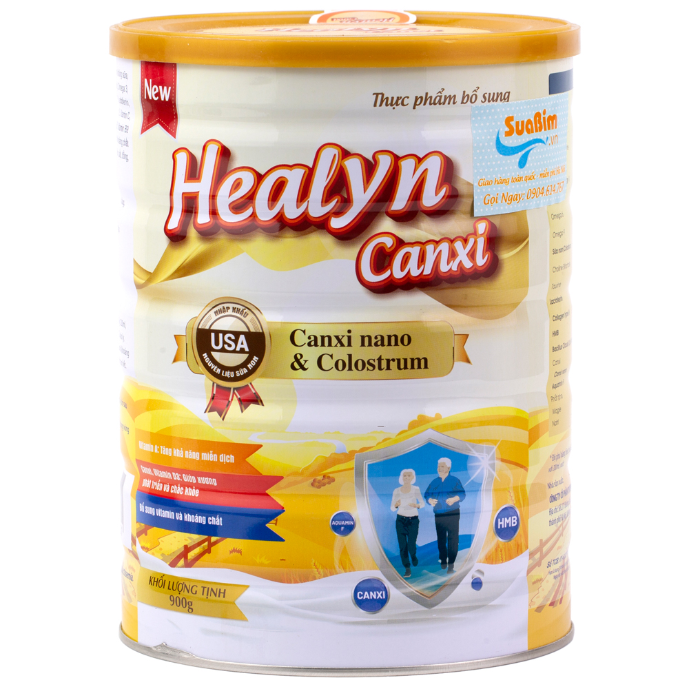 Sữa Healyn Canxi 900g
